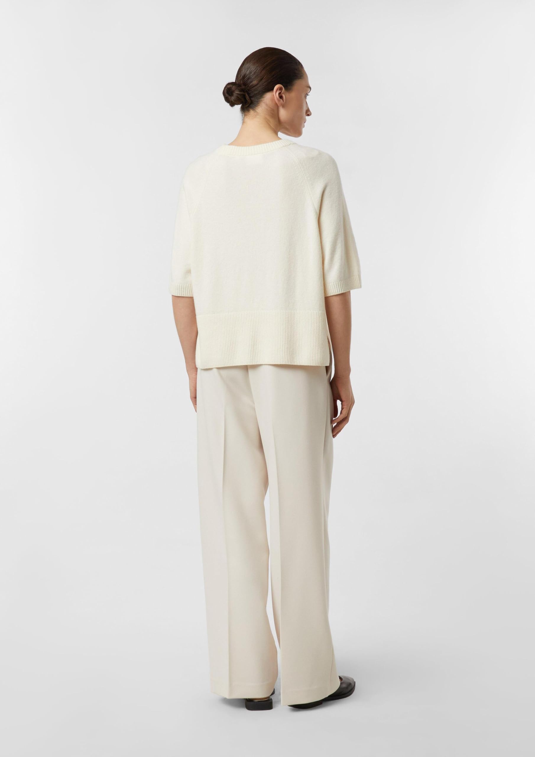 Comma Feinstrickpullover Halbarm