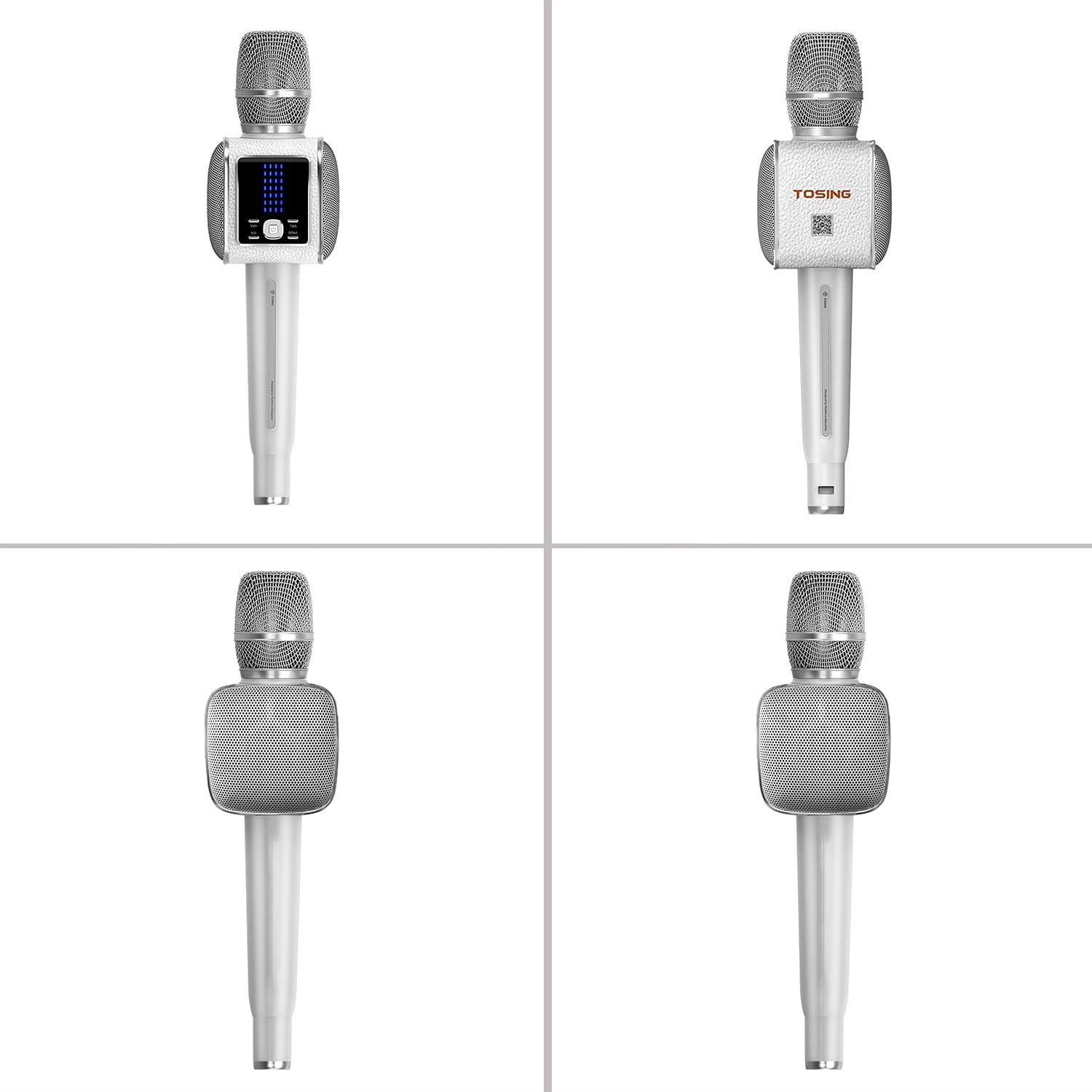 TOSING G7 Microfono Karaoke Professionale Adulti/Bambini con Macchina Karaoke,Altoparlante Portatile del Sistema PA Bluetooth,Cantante Macchina per Esterni,Festa,Home,Auto,Chiesa