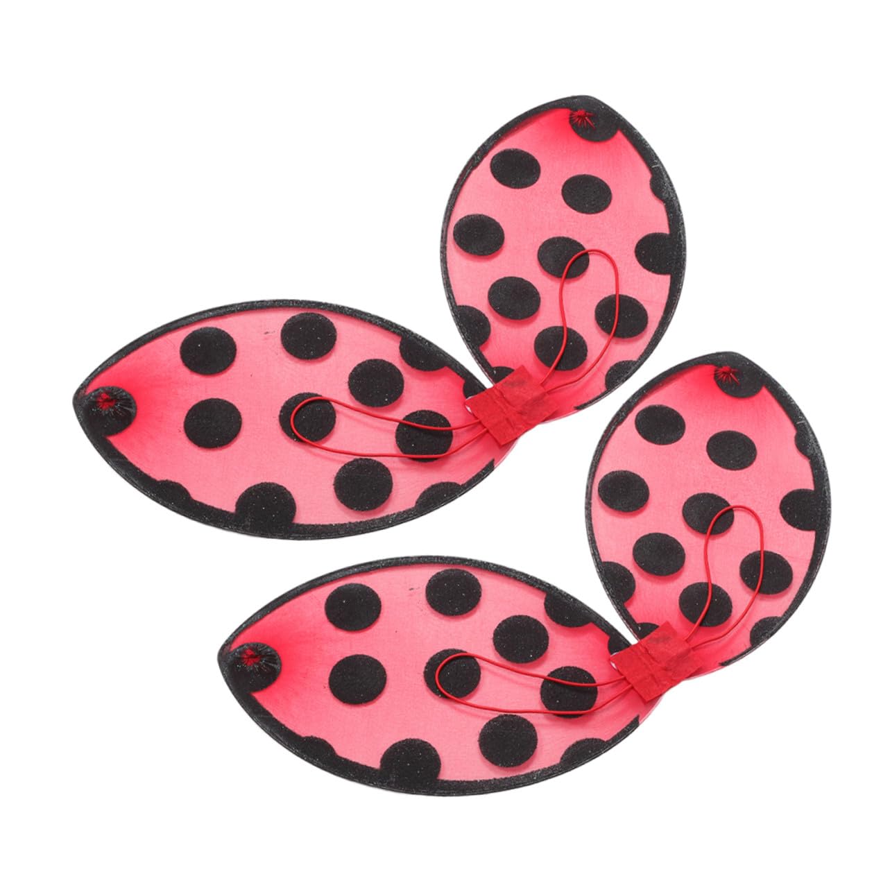 6 Pezzi Coccinella per Rosse Pieghevoli Costume Leggero per Feste Compleanno Halloween Recite e Giochi Ruolo