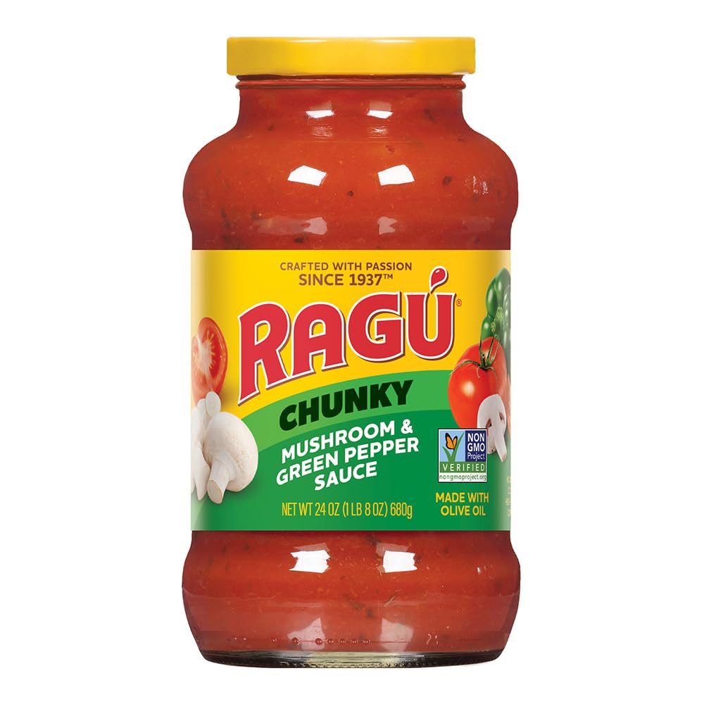 Ragu Mushroom and Green Pepper Pasta Sauce, 680g (B005IG4IYU) Amazon Price History, Amazon Price Tracker