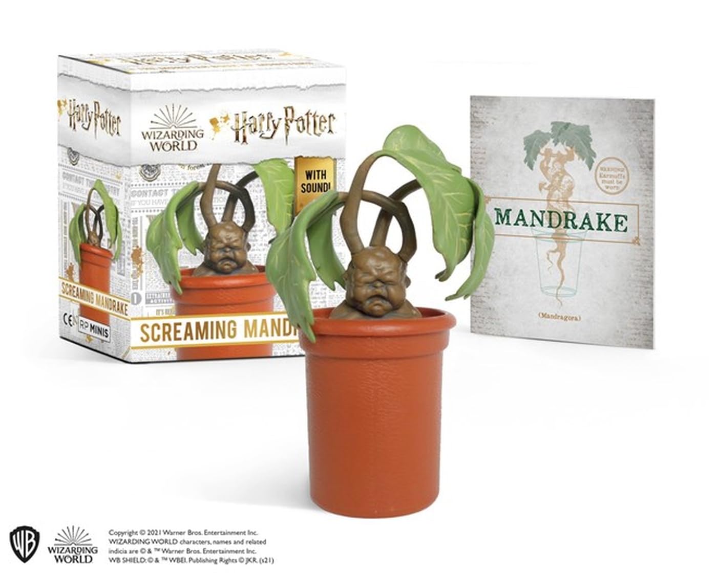 Amazon | Harry Potter Screaming Mandrake: With Sound! (RP Minis ...