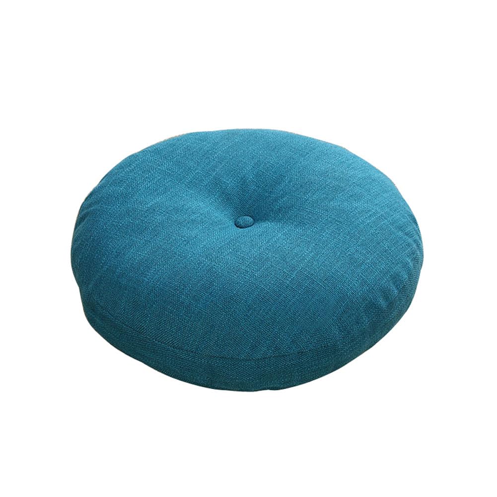 Coussin de siège pour chaise de salle à manger en lin épais soulageant l'assise rigide