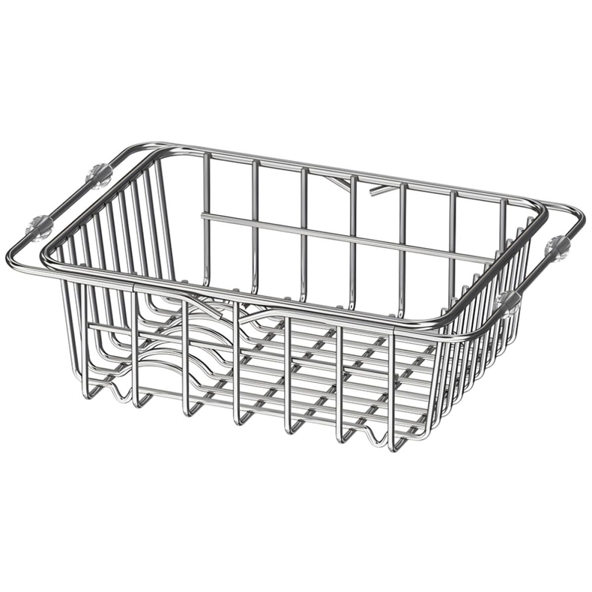 Escurridor de platos extensible para organizar el fregadero y la encimera de la cocina