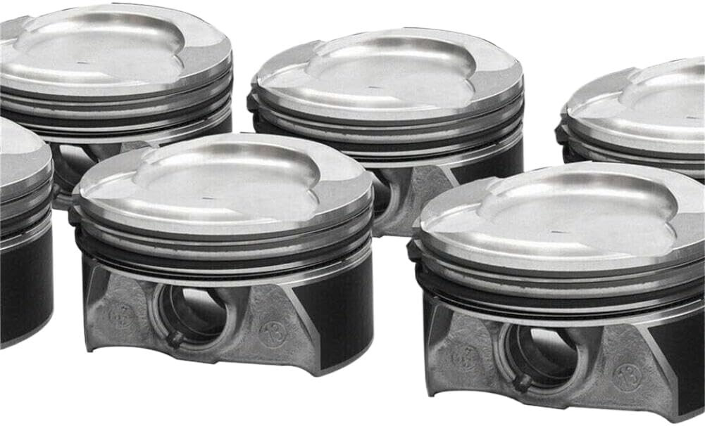 6 Set Engine Piston Rings 88mm Kit 2760300700 2760306517 Compatible With W205 W212 X166 E400 M276 3.0T V6 DOHC Engine