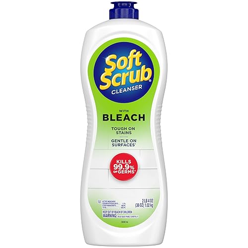 Soft Scrub Antibacterial Multi-Purpose Cleanser with Bleach Surface Cleaner, 36