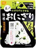 尾西 携帯おにぎり わかめ 50袋入 尾西食品 携帯おにぎり わかめ 50袋入】5年保存 非常食 アルファ
