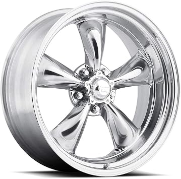 American Racing VN515 ustom Wheel - Classic Torq Thrust Ii Polished 17" x 9.5", 8 Offset, 5x120.65 Bolt Pattern, 83.06mm Hub