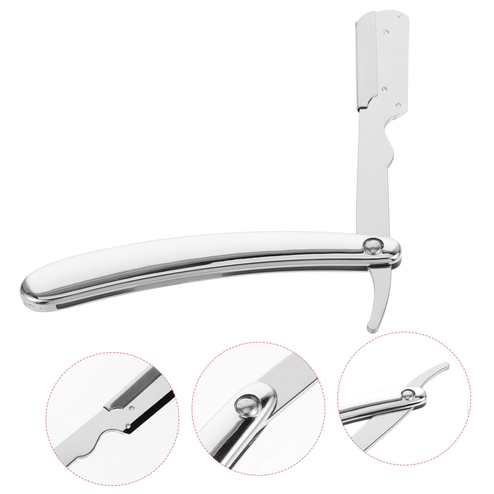 Beatifufu Razor Blades Holder for Home Barber Equipment Holder Sturdy Material for Men's Shaving Needs