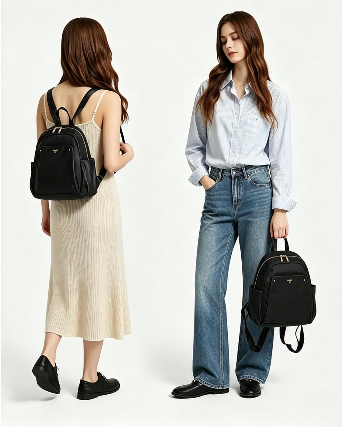 Mini Backpack for Women Small Backpack Purse, Anti Theft Backpack Waterproof Lightweight Premium Oxford For Travel Work Shopping