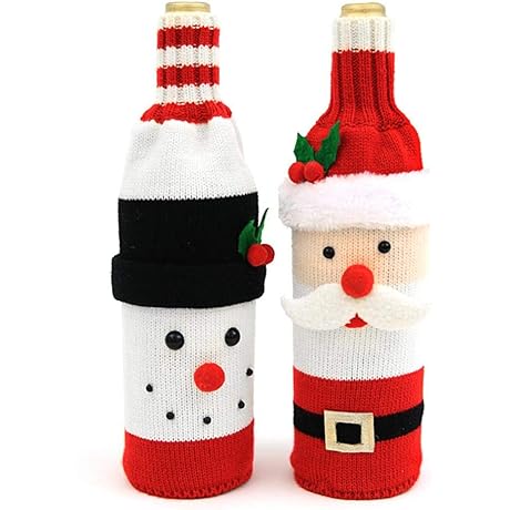 yzohu NEILDEN Christmas Wine Bottle Cover