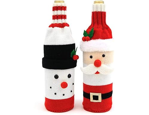Best Wine Bottle Covers for a Festive Christmas Decor