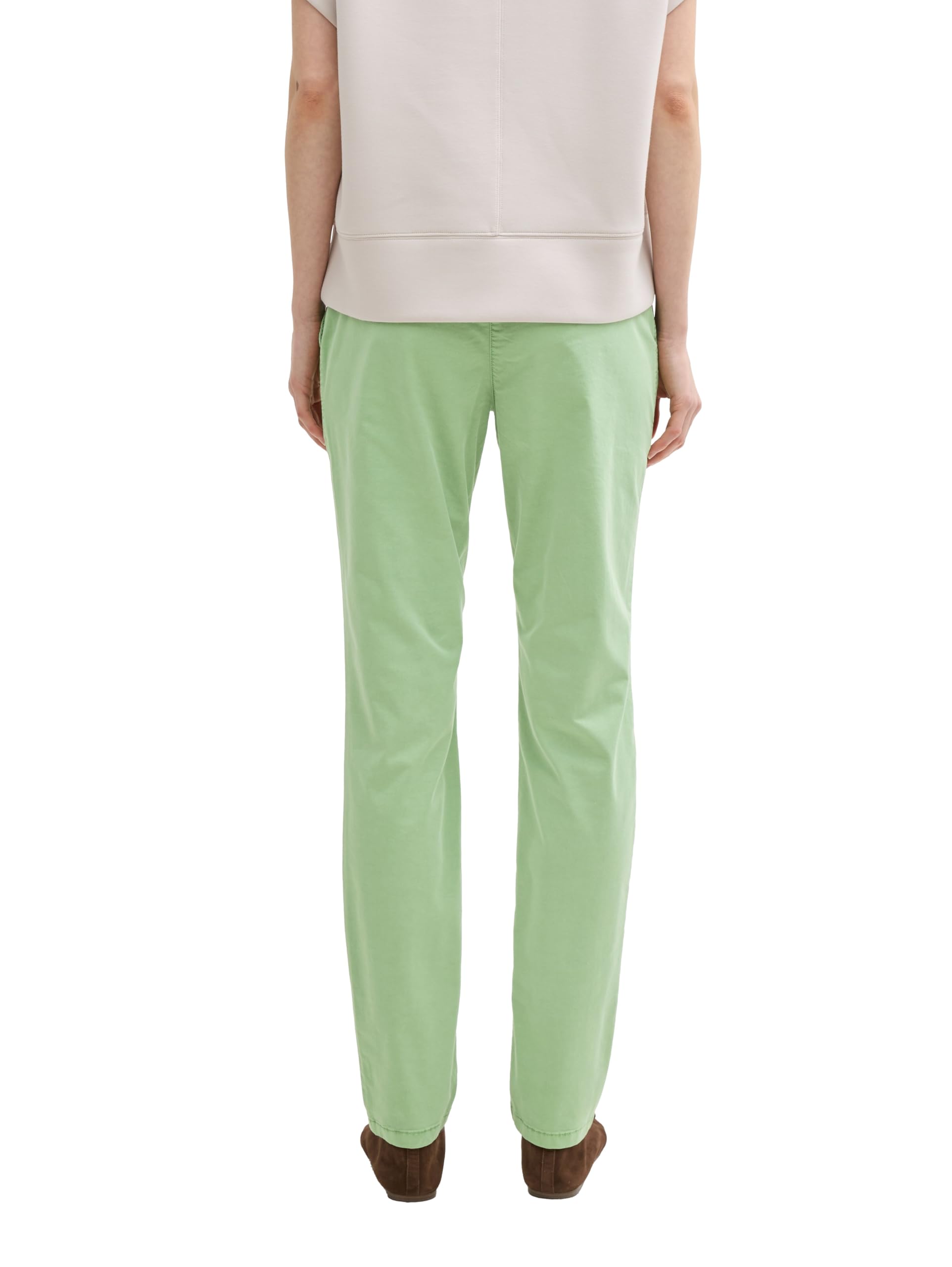 Tom Tailor Damen Slim Chino Hose mit Gürtel
