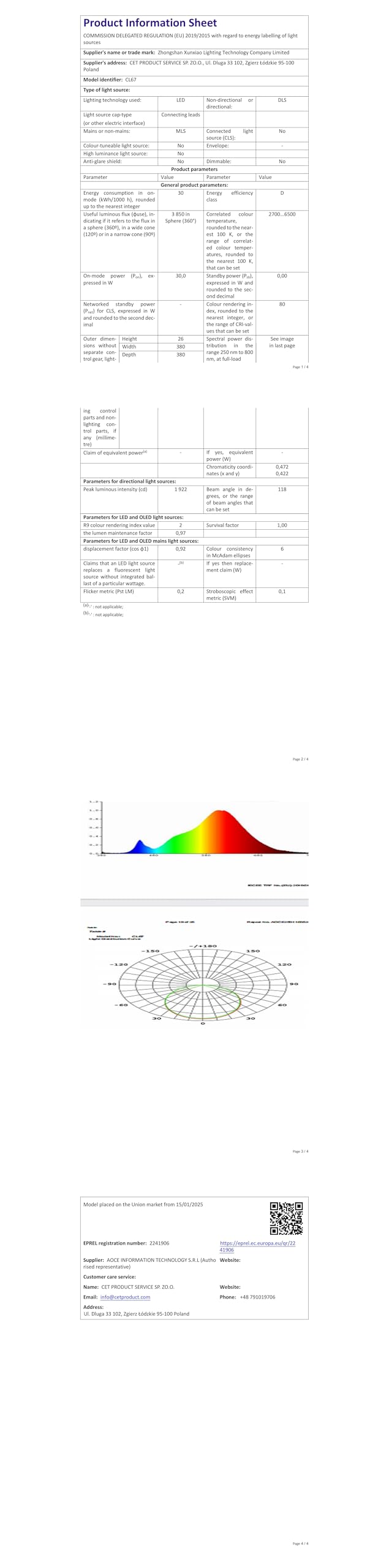 zemty 30W Lampara LED Regulable de 38 CM, Plafon LED con Control Remoto 3000LM, Luz Nocturna 1800K, Luz Led Moderna 3000K-6500K,Ideal para Cocina, Dormitorio y Salón(Blanco, 2 pieza)