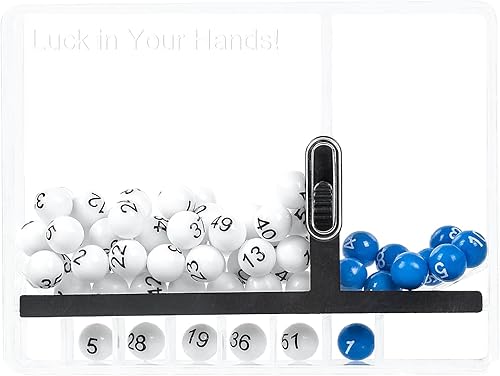 Caja de números de la suerte para jugar a jugadores de lotería, Powerball Lotto América, cosas para aliviar el estrés, cosas al azar, decoración