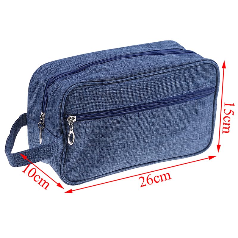 Borsa da Toilette alla Moda, Astuccio cosmetico in Tela, Borsa per Trucco Impermeabile da Donna e Uomo, Borse da Toilette da Viaggio, Articoli da Toilette.