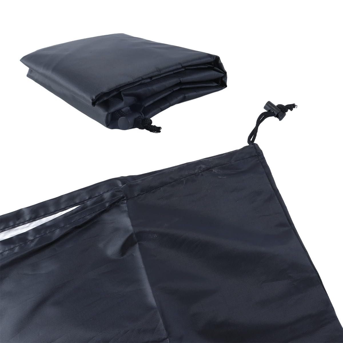 Ausi Funda impermeable para trituradora de madera y desbrozadora de hojas (negra)
