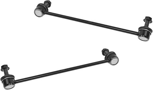 Miniatura 3 de TRQ Juego de eslabones estabilizadores de barra estabilizadora delantera y trasera compatible con Chevrolet Equinox 2005-2006 Pontiac Torrent