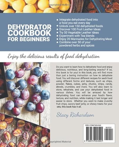 image for The Essential Dehydrator Cookbook for Beginners: Step-by-Step Recipes,