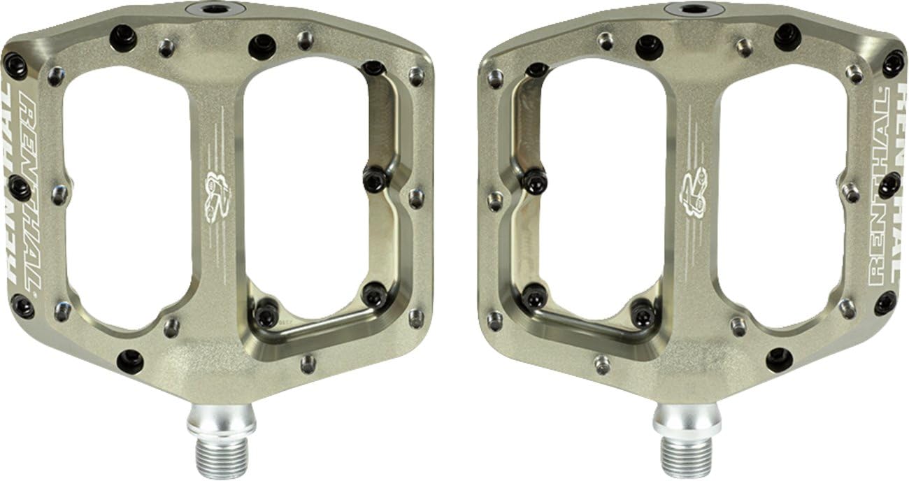 Renthal Revo-F Flat Pedals Gold, One Size
