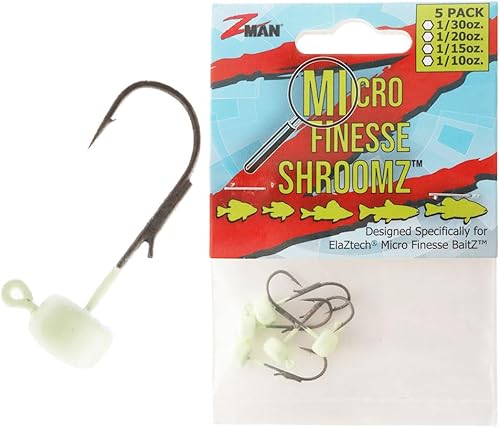Miniatura 1 de Z-Man Micro Finesse ShroomZ - Cabezales de plantilla de 120 onzas