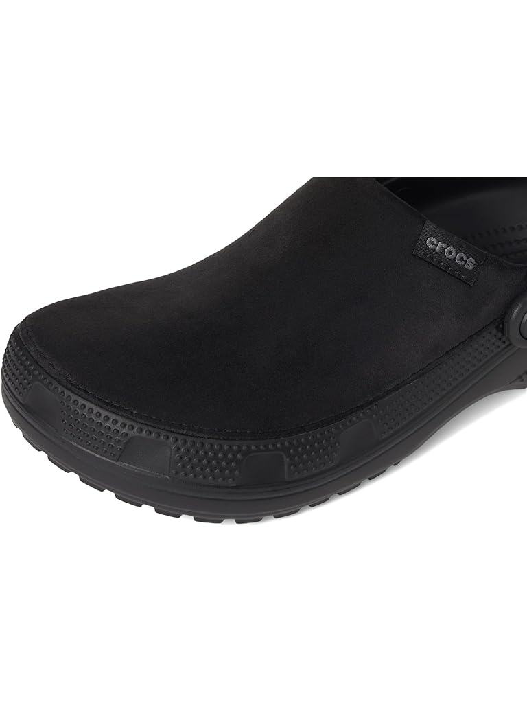 Black Crocs Classic Crafted Canvas Clogs