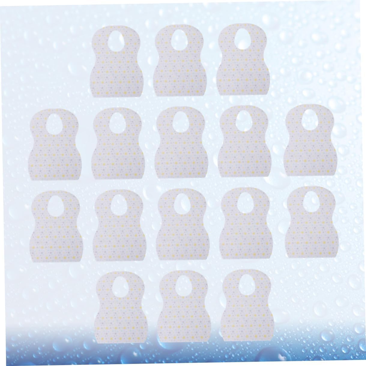 20pcs Disposable Bibs Apron Waterproof Portable Eating Saliva Towels for Newborns and Infants, Soft Food Bibs Suitable for Travel and Feeding Style