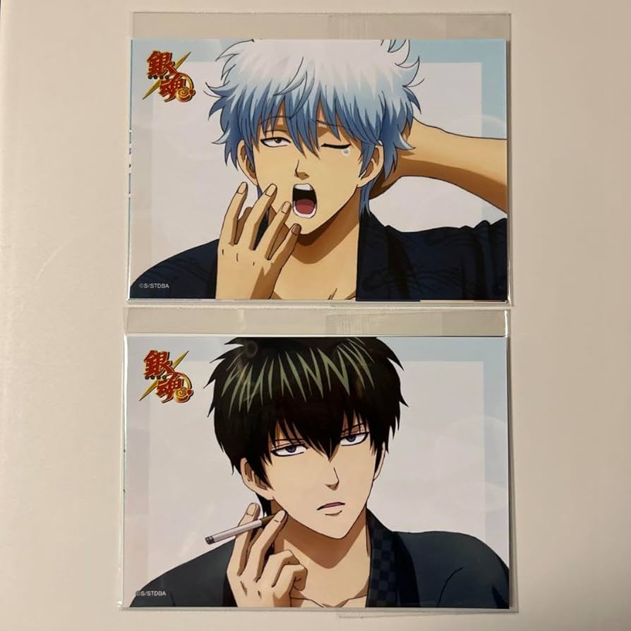 Amazon.co.jp: 銀魂 一日の始まり ブロマイド キャラポ イラストシート