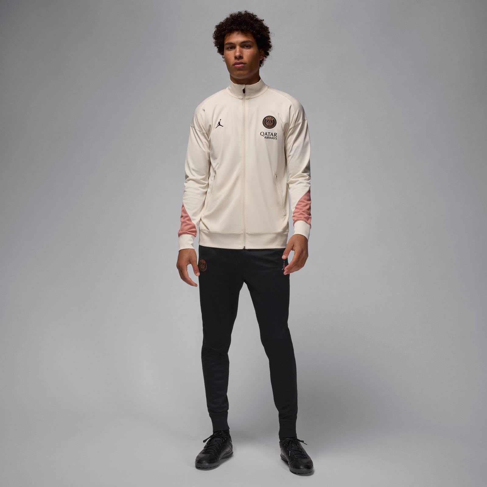Paris Saint-Germain Strike Third Jordan Dri-Fit FQ2474-111, dres treningowy, z dzianiny (męski), Pale Ivory/Rust Pink/Black, FQ2474-111, S