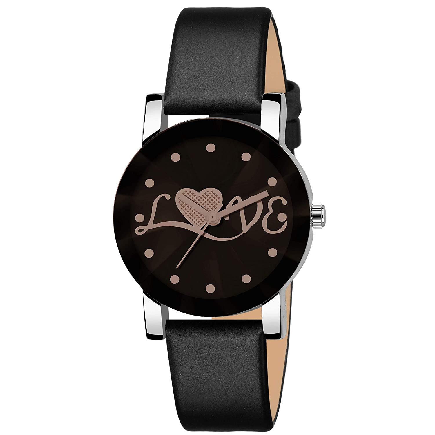 niyati Nx Crital Glass Black Dial Love Girls & Womens Watch (B08FZQRN29) Amazon Price History, Amazon Price Tracker