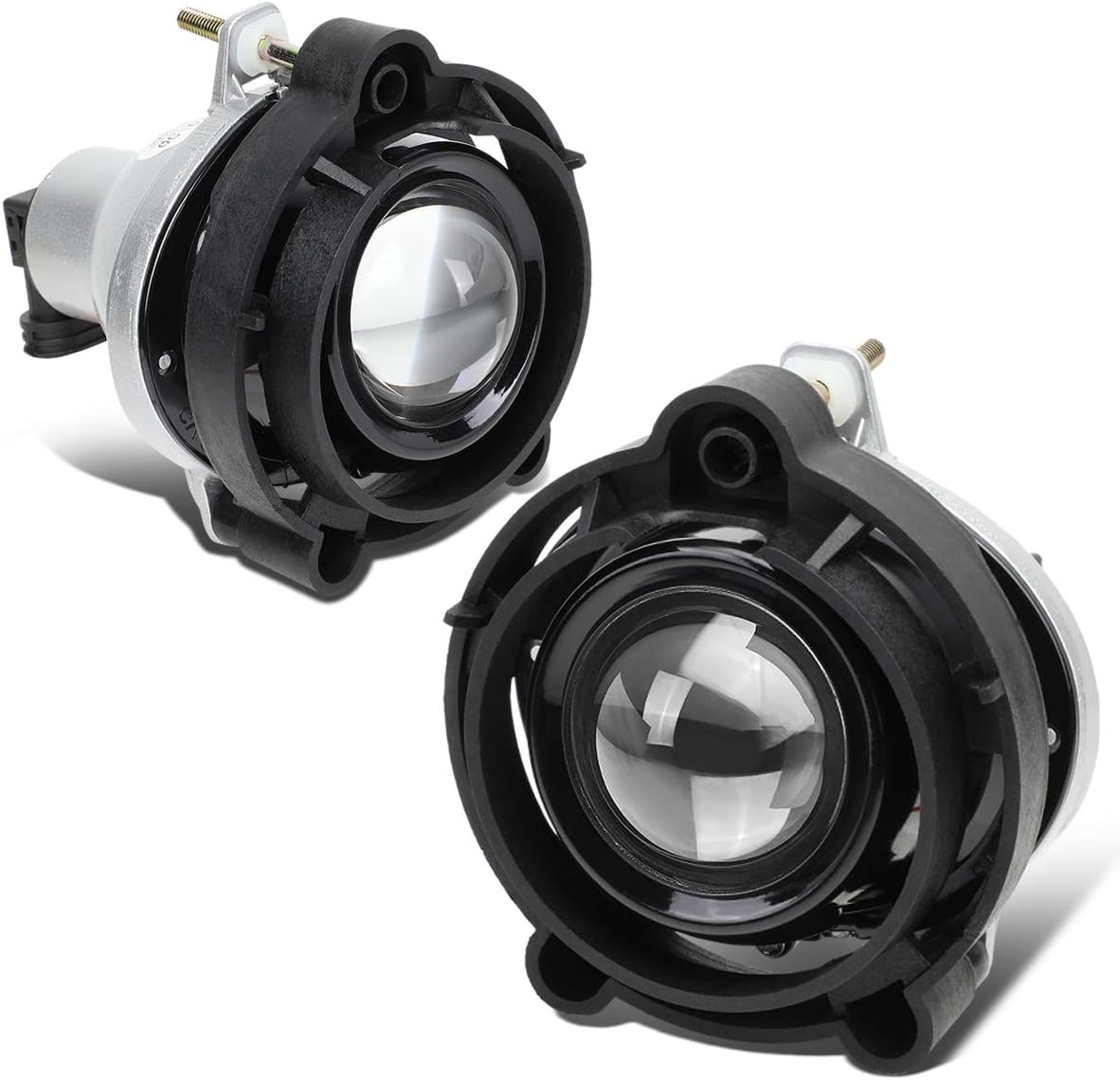 DNA MOTORING FL-ZTL-320-CH Projector Fog Light [Compatible with 08-09 Buick Allure / 04-07 Rainier / 08-15 Enclave]