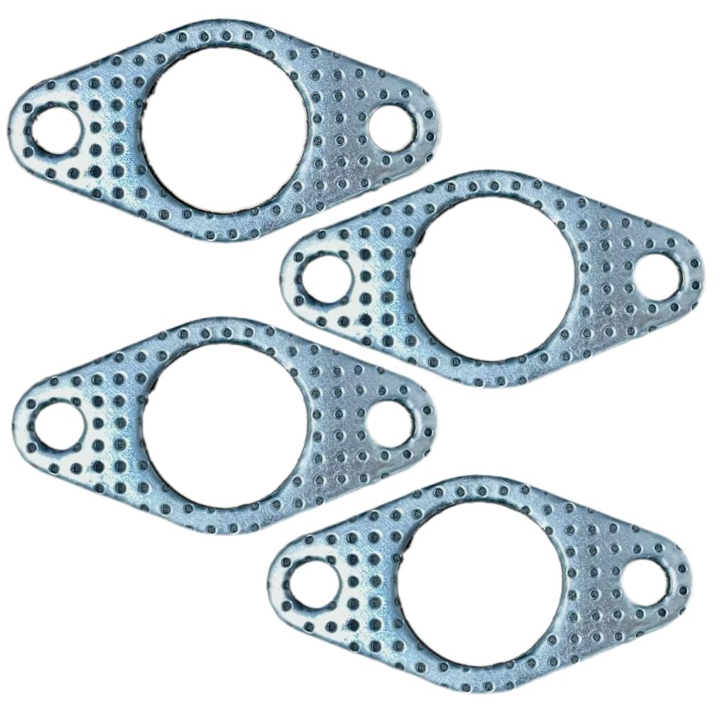 12-041-03-S Exhaust Manifold Gasket, Suitable for KOH-er CH11-CH15 CV11-CV16 Lawn Tractor Engine Exhaust Manifold Gasket (4pcs)
