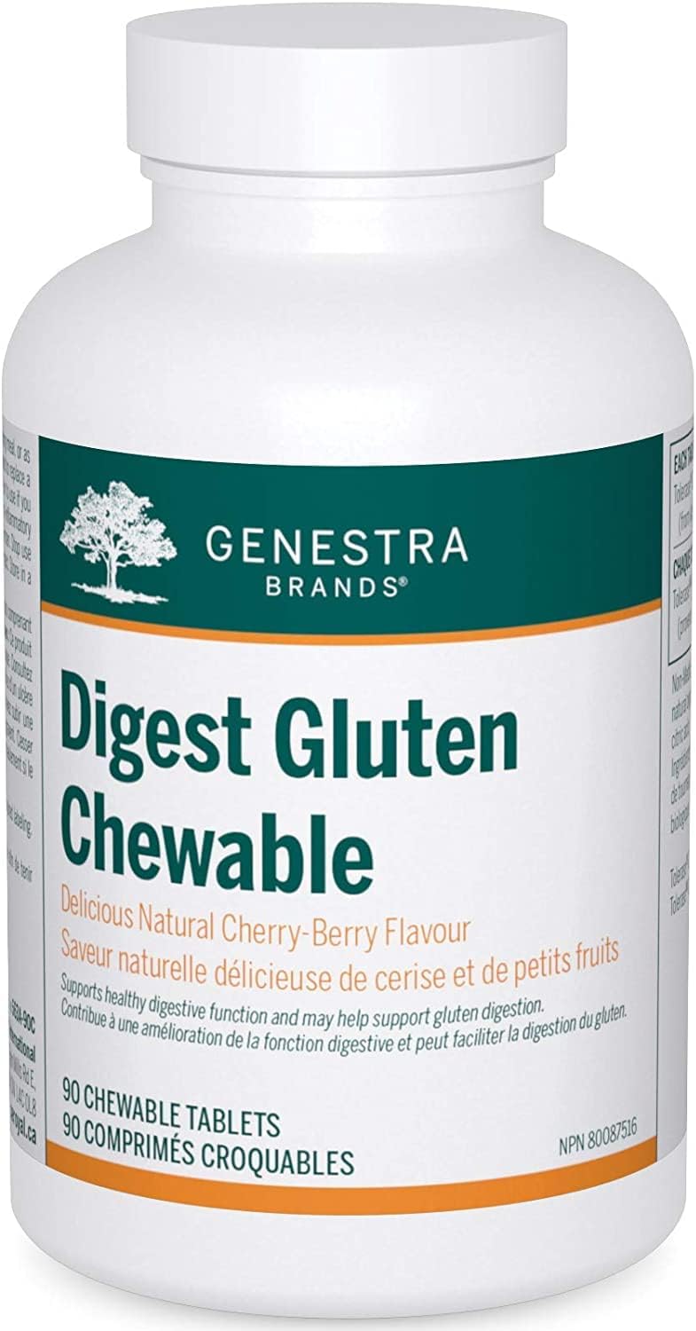 Genestra Brands Digest Gluten Chewable, 90 tabs
