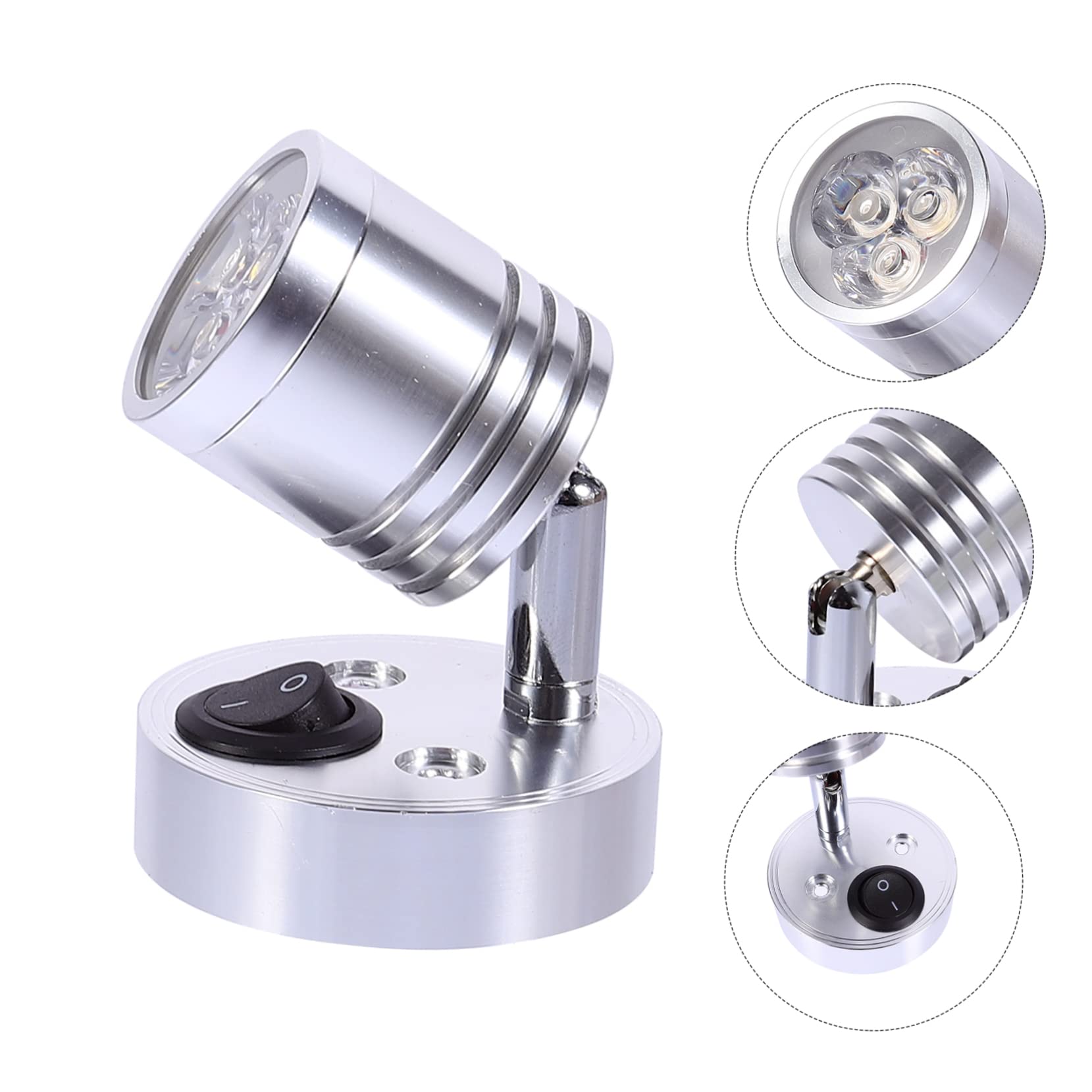 Applique Murale Étanche à LED, 12V/24V, pour Auvent, Porche, Caravane, Van, Camping-Car, Remorque