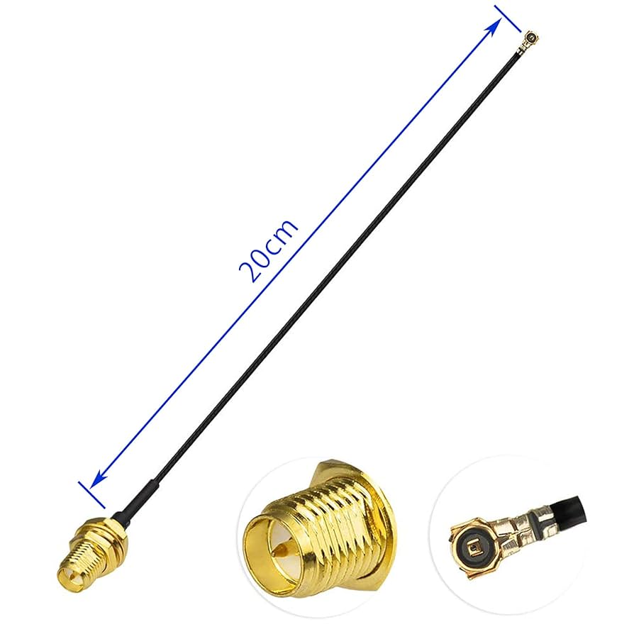 Amazon.co.jp: BINGFU NGFF M.2 アンテナ キット (6dbi アンテナ