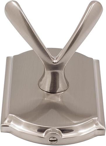 Miniatura 6 de Gancho para bata Cambridge, níquel satinado por Stone Harbor Hardware