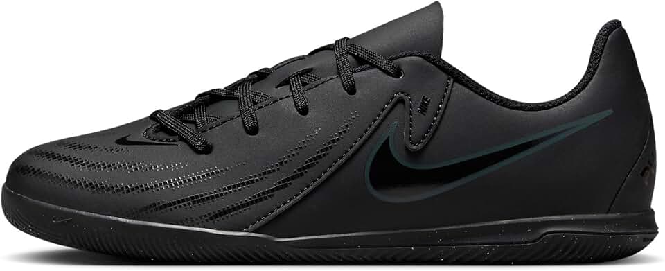 Chuteira Futsal Nike Phantom GX II Club Infantil JR - Preta