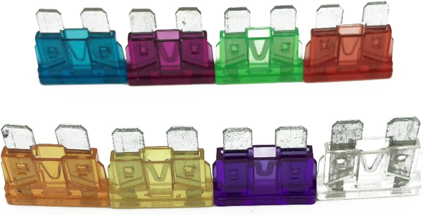 10pcs Assorted Medium Blade Fuses Fuse Refitted Special 5A 10A 15A 20A 25A 30A 40A for Auto Car Truck(5a)