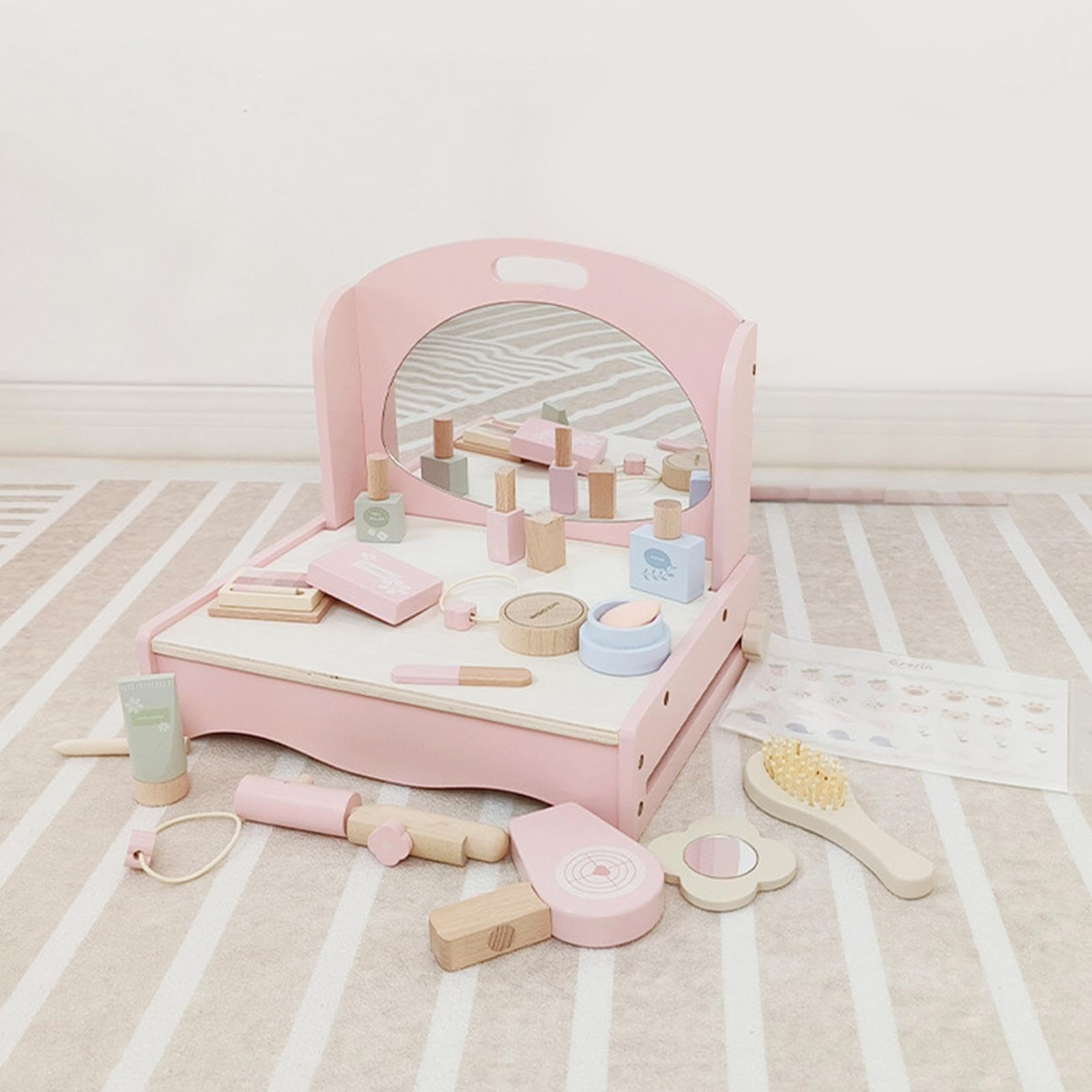 Tocador Infantil, Sala de Juegos con Simulador de Juego, Conjunto de Disfraces, Niños
