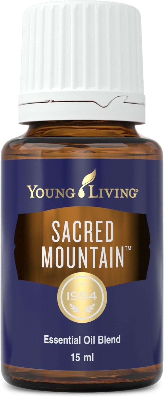 Young Living Sacred Mountain Essential Oil Blend | 15 ml | Inspiring and Grounding Aroma | Perfect for Diffusers or Topical Use | Seed to Seal Quality