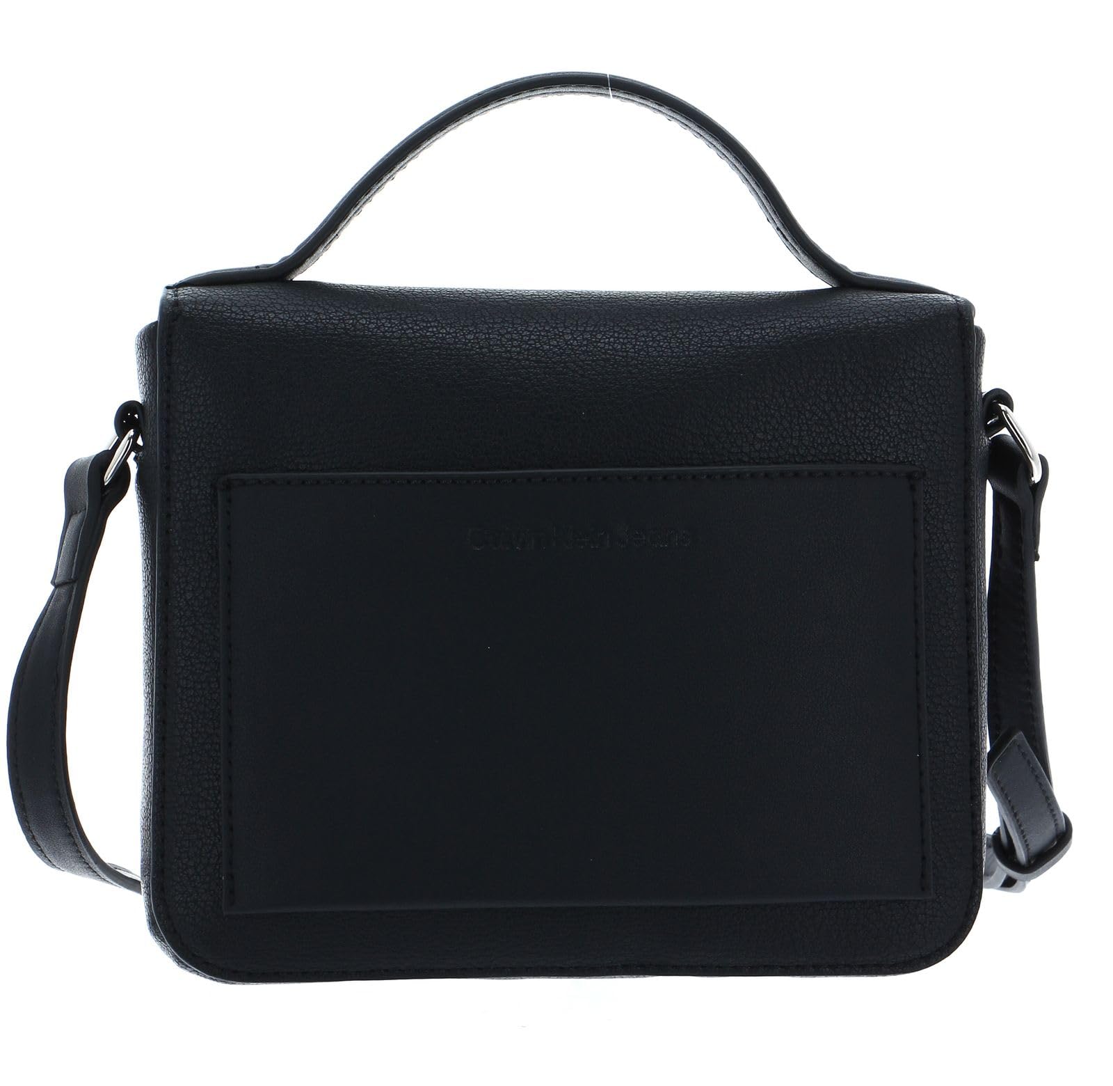 Calvin Klein Minimal Monogram Boxy Flap CB19 K60K610330, Borse a Tracolla Donna, Nero (Black), OS