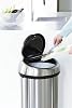 Brabantia Rubbish Bin Stainless Steel Matt Steel 60 L