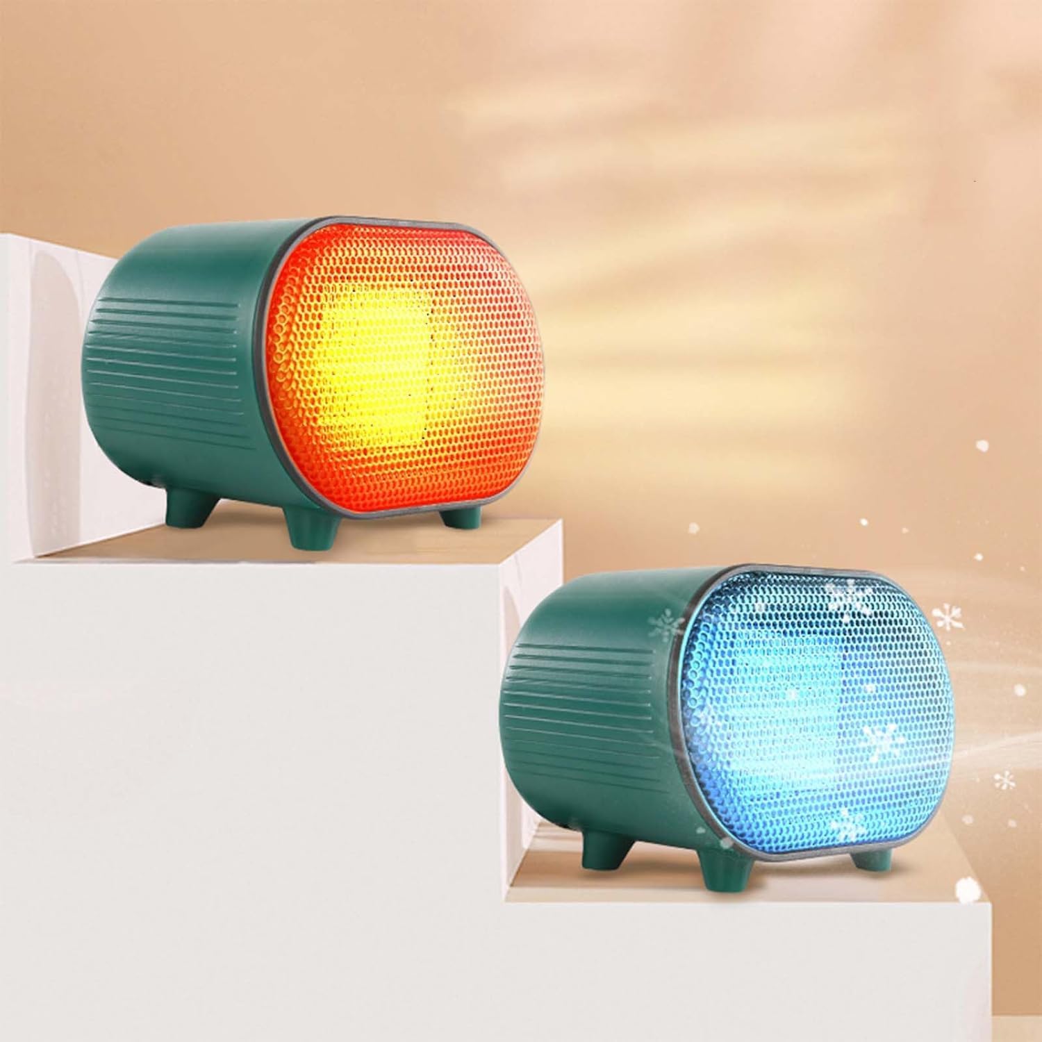 Dual-Use Electric Heater & Fan - Overheating Protection, Floor-Standing Hot Air Circulator, Ideal for Home & Office, Efficient Heating & Cooling for Year-Round Comfort