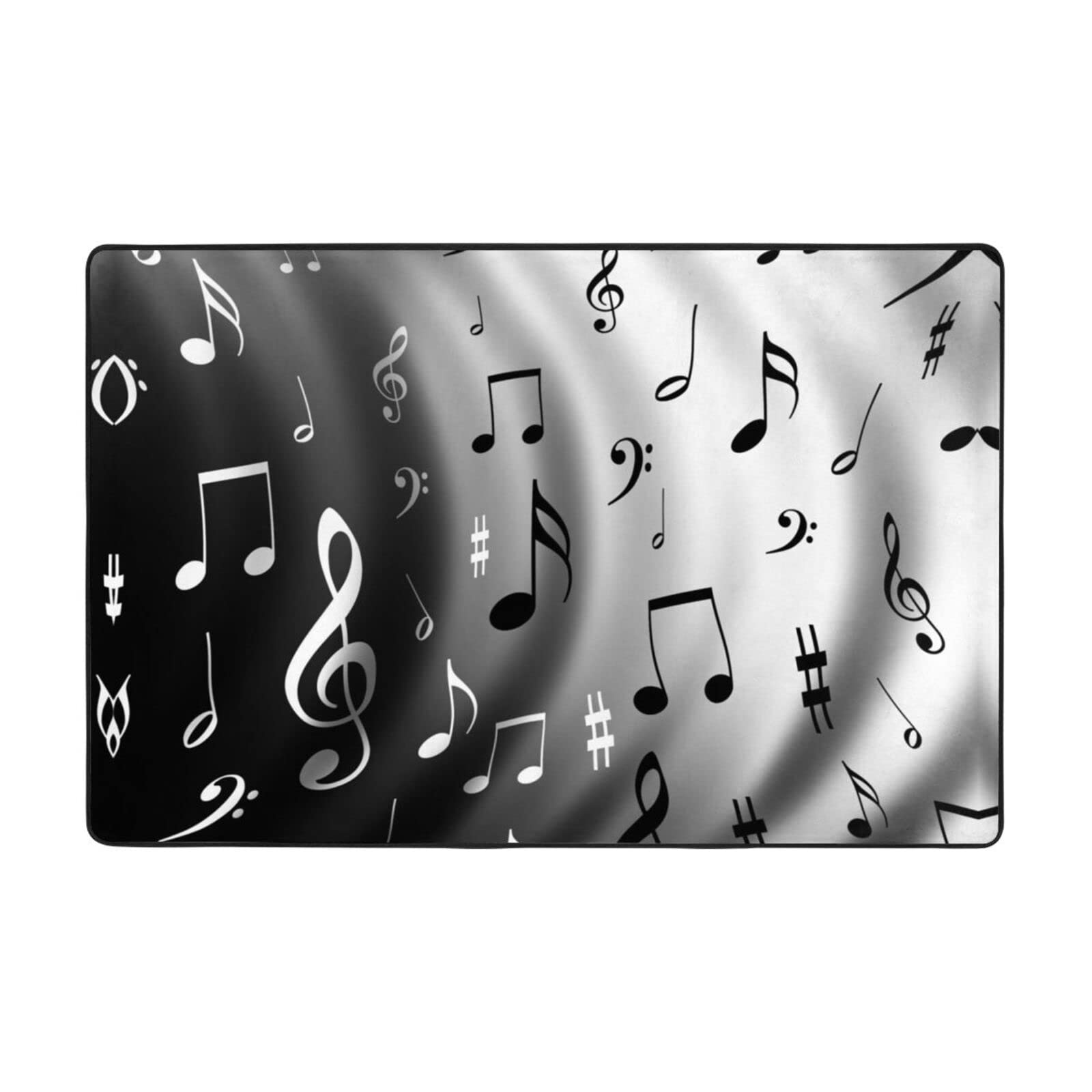 Tapis musique super doux antidérapant pour chambre et salon