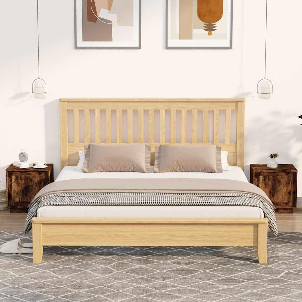 Stoliki nocne 2 szt. dąb wędzony 44 x 35 x 45 cm materiał drewnopochodny, szafka nocna, konsola nocna, stolik pomocniczy, komoda, szafka do sypialni, łóżka, salonu