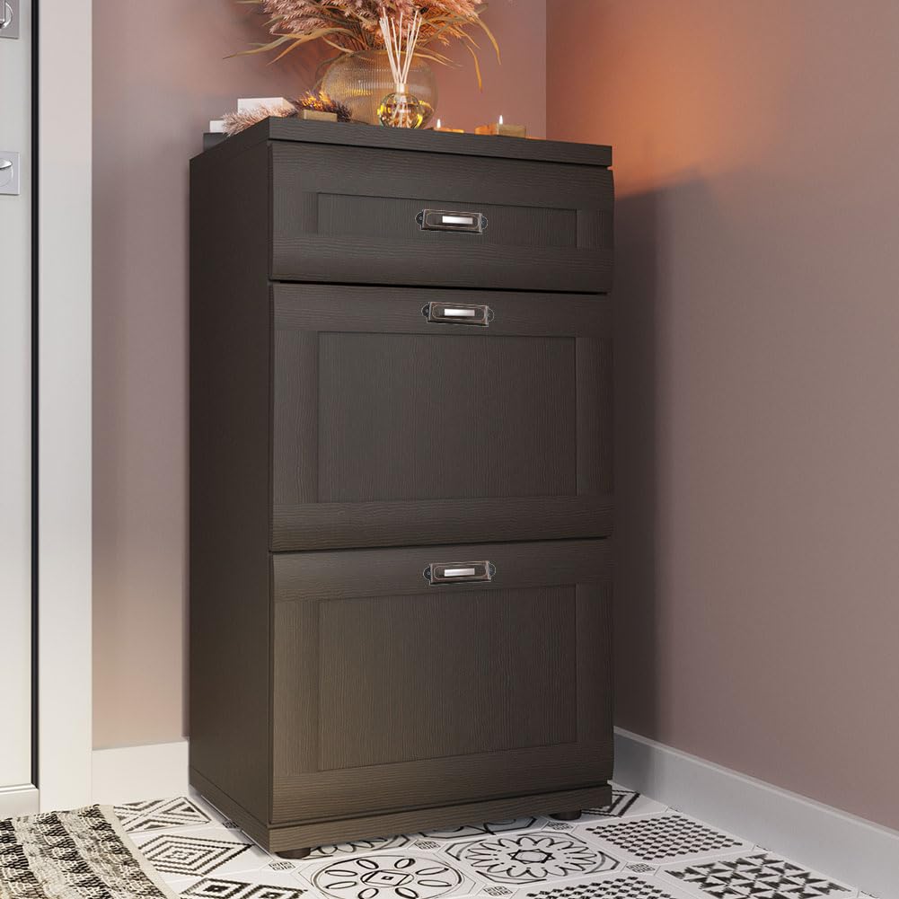 Portaetichette Metallici Vintage Per Cassetti - 20 Pezzi Bronzo, 60x17 Mm - Foto 2