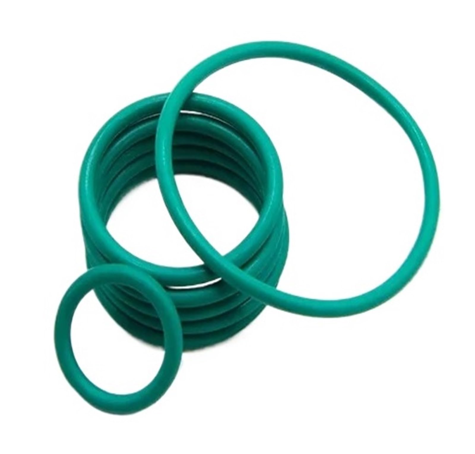 10/50 sztuk CS 2mm OD 5 ~ 100 mm O-ring uszczelniający odporny na olej fluorowy gumowy O-ring odporny na wysoką temperaturę izolacji (50 szt., OD 100 mm ID 96 mm)
