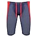 YiZYiF Men's Breathable Running Tights Bikini Stretch Workout Pants Navy Blue Medium