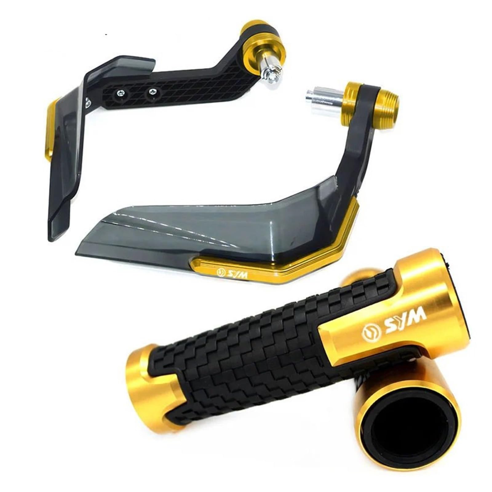 Lenkergriffe Motorradzubehör Für SYM Jet 14 50/125/200 Motorrad-Handschutzgriffe, Handschutzschild