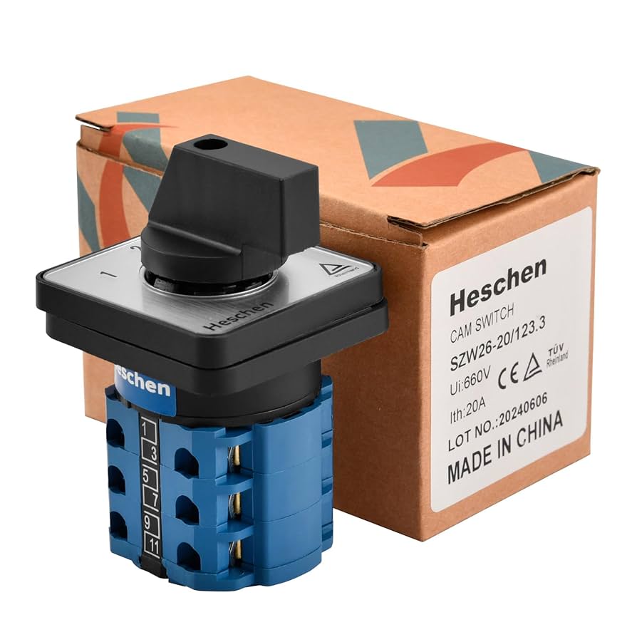ネーター そーしょー Heschen Universal Rotary Cam Selector Changeover Switch
