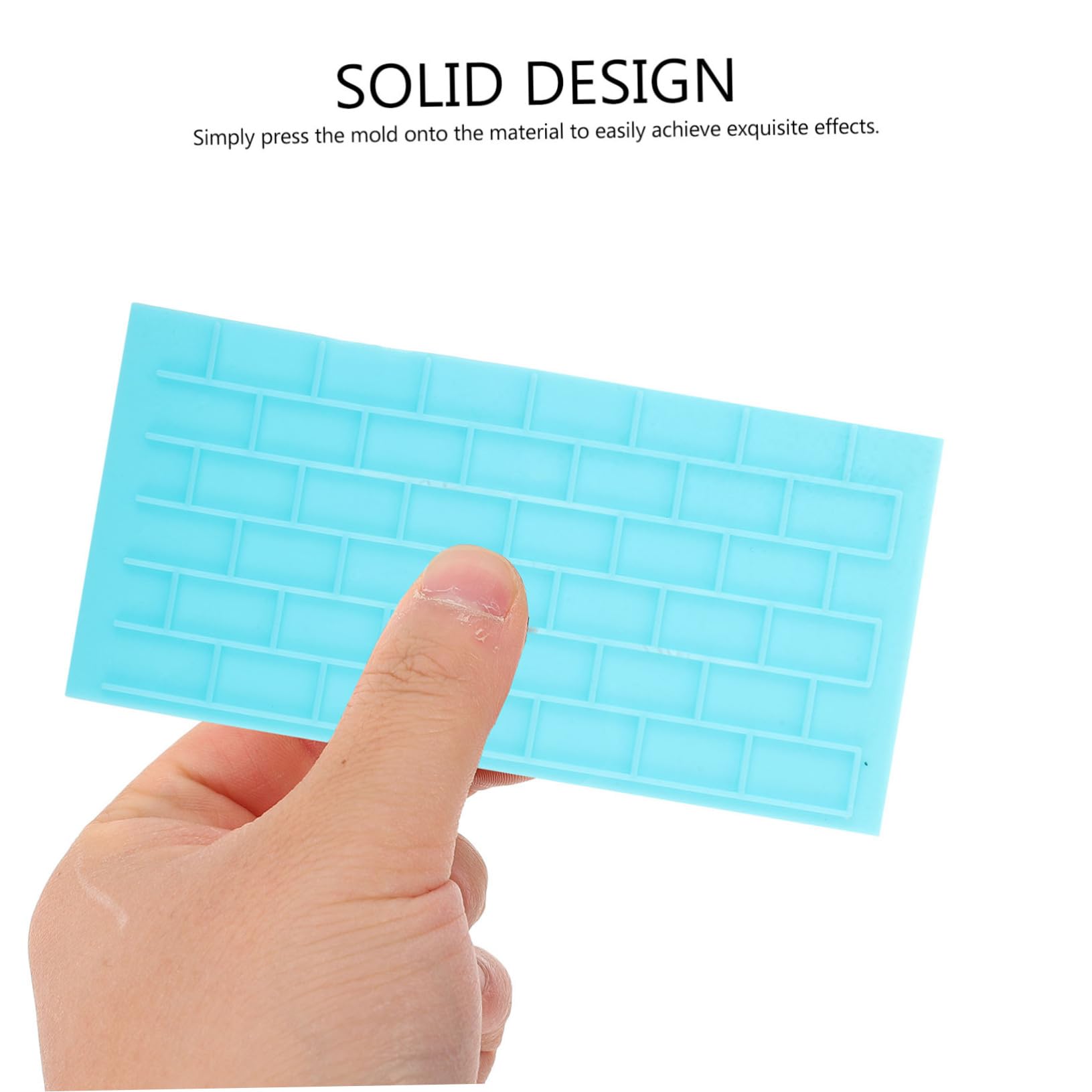 HOMSFOU 5 series Almohadilla De Textura Para Molde Arcilla De Modelado Sellos Tapete Arcilla De Modelado Herramientas De Arcilla Herramienta De Artesanía 6 piezas x 5